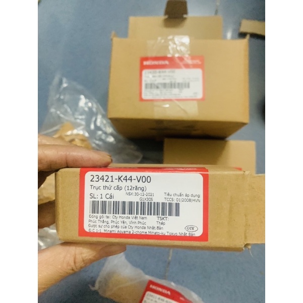 Bộ nhông láp Vision đời 2014 - 2020 zin hãng Honda