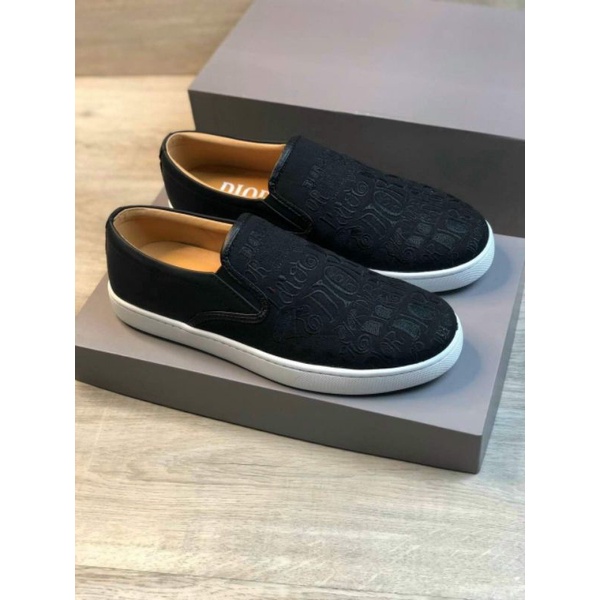 Giày slip on nam thêu hoạ tiết cao cấp 2021 | BigBuy360 - bigbuy360.vn