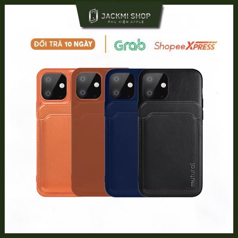 Ốp lưng Mutural Wallet cho điện thoại ip 12 12 pro 12 promax 13 13 pro 13 promax