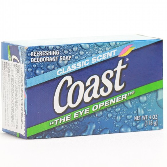 Xà bông cục Coast 113g diệt khuẩn, khử mùi Classic Scent Refreshing Deodorant Soap