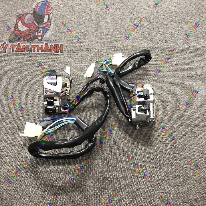 Cùm Công Tắc Moto Rebel Trắng Xi MS2383