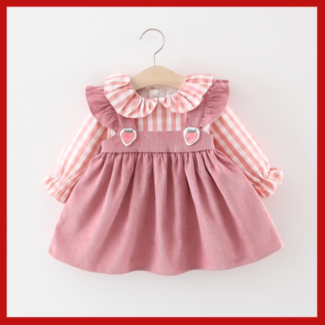 [ Rẻ Vô Địch] VÁY THU ĐÔNG CHO BÉ GÁI(Kèm Video Thật)