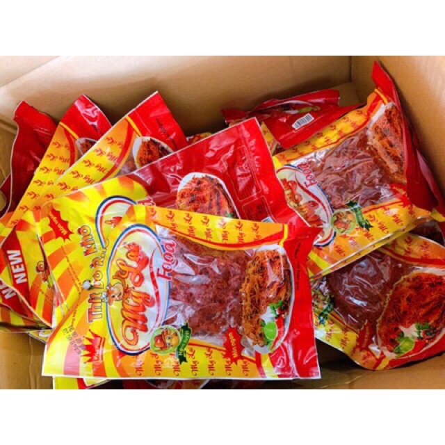 Gói Thịt Bò Khô 50g Thơm Ngon Hấp Dẫn Cay Cay Nhẹ - Ăn Vặt Lel ( 1 Gói ) | BigBuy360 - bigbuy360.vn