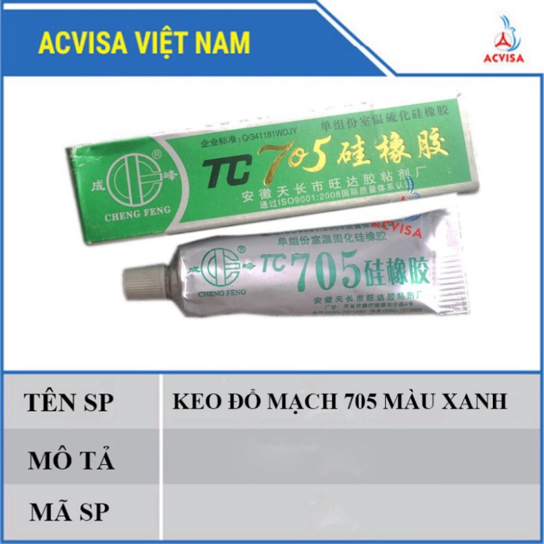 KEO ĐỔ MẠCH 705 VỎ MÀU XANH (Dùng cho điện lạnh)