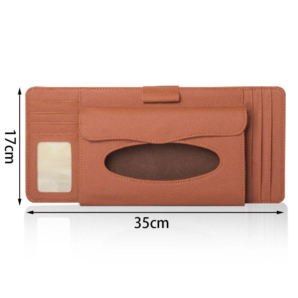 Túi Đựng Đĩa CD DVD Gắn Tấm Che Nắng Xe Hơi Gọn Gàng Đa Năng