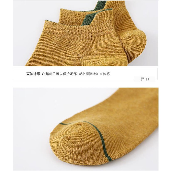 Vớ WAFNHA D272 cổ thuyền thoáng khí đơn giản cho nữ