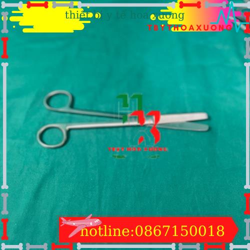 [ Hàng Cao Cấp ] Kéo Y Tế Thẳng Hai Đầu Tù 18cm Parkistan - Kéo Cắt Thuốc 18cm