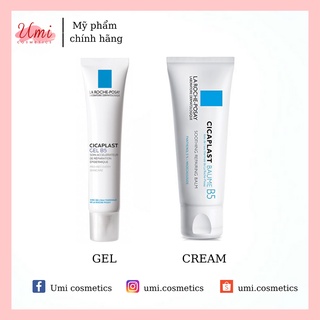 Kem dưỡng làm dịu phục hồi da b5 gel, cream la roche-posay cicaplast b5