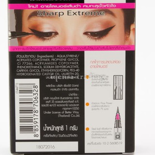 KẺ MẮT MISTINE MAXI BLACK EYELINER