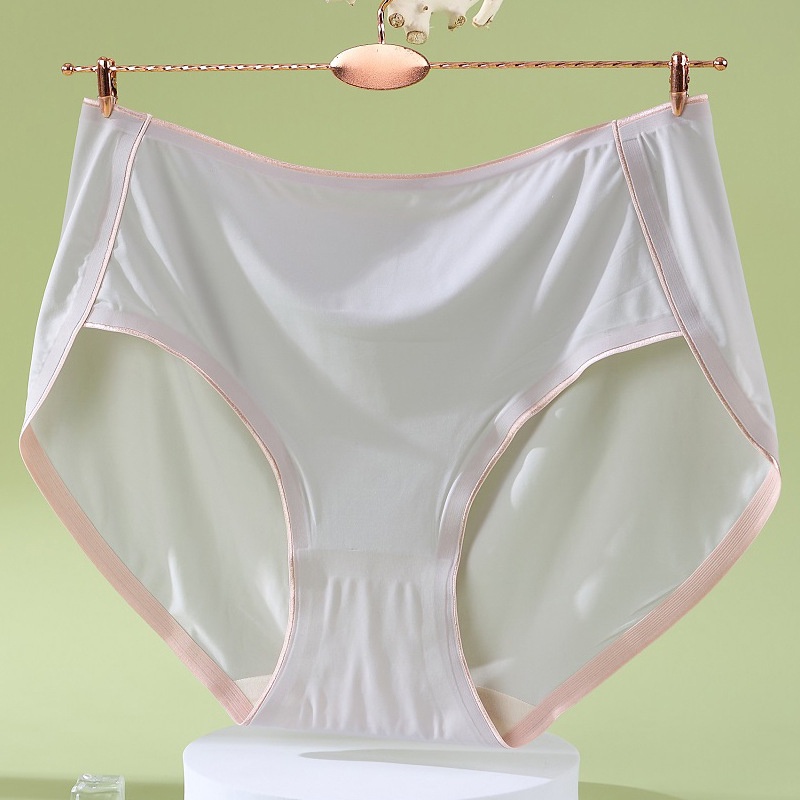 Quần lót lụa lạnh zxyouping không đường may kháng khuẩn độ co giãn cao hàng mới chất lượng cao