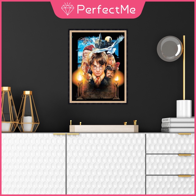 Bộ tranh đính đá 5D tự làm hình Harry Potter mới