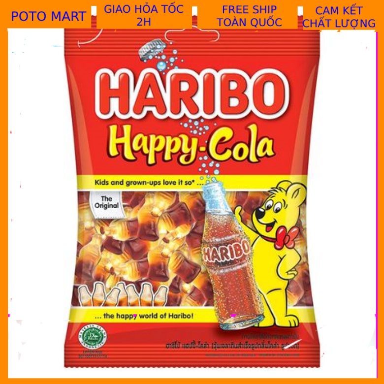Kẹo dẻo Haribo Goldbear, Happy cola gói 30g