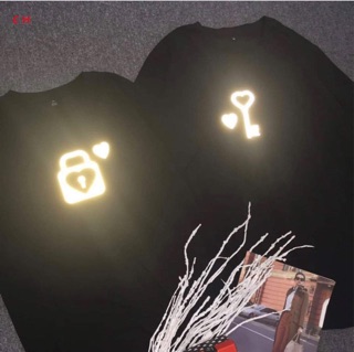 Áo đôi khóa + tim phản quang (2c) COU766