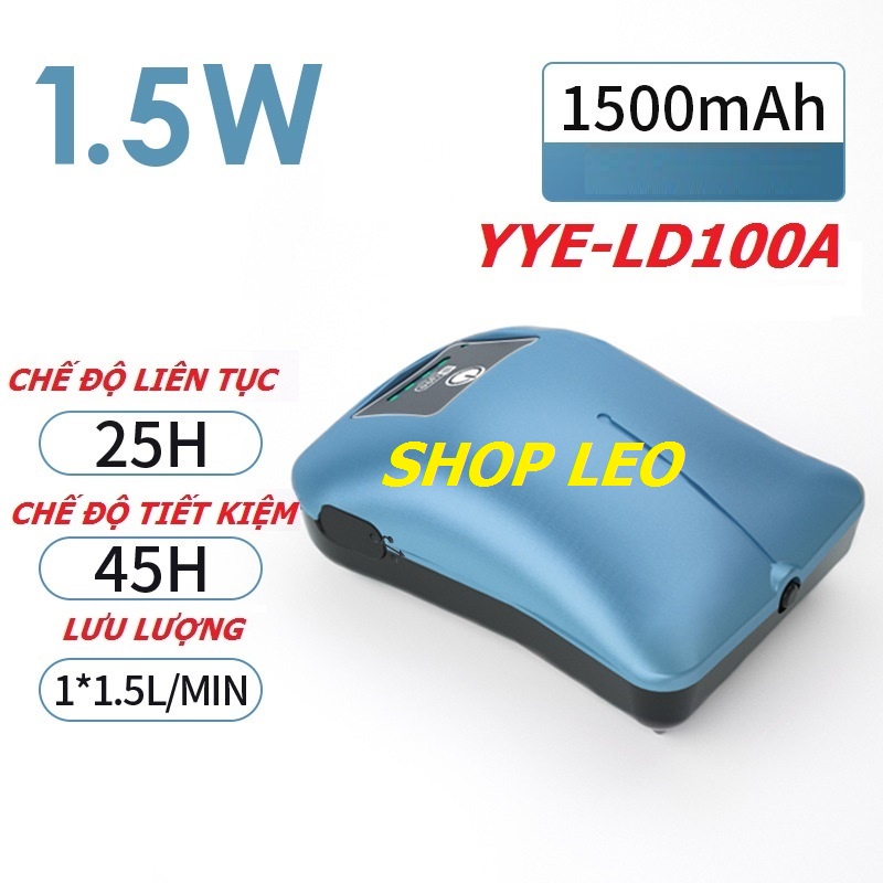 Sủi tích điện siêu êm  - máy sủi tích điện - Shopleo - Phụ kiện cá cảnh