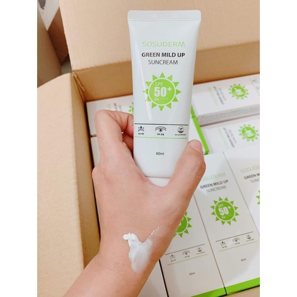SOSUDERM - Kem chống nắng phổ rộng, nâng tông da Sosuderm SPF5, PA++++