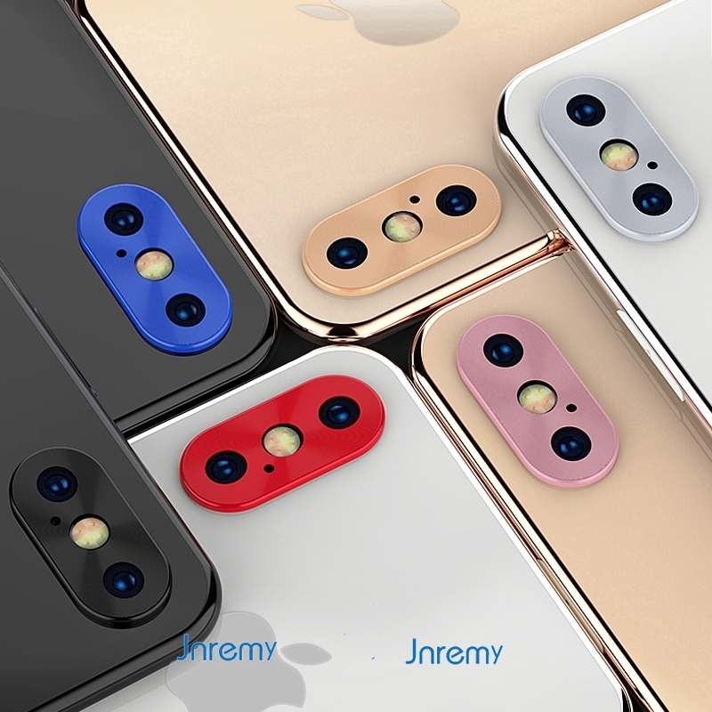 Viền Dán Bảo Vệ Camera Bằng Kim Loại Cho IPHONE 11 PRO MAX 7 8 PLUS X XS MAX XR