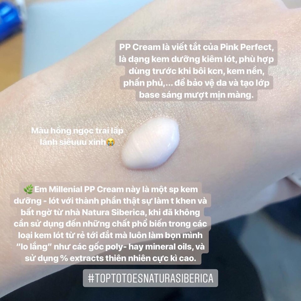 Kem dưỡng kiêm lót Detox Organics Millenial Pink PP Cream “Baby face” dưỡng da sáng mượt, căng hồng, bảo vệ da