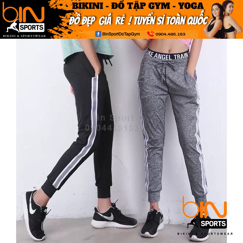 Quần Jogger Quảng Châu Tập Gym Yoga Thể Thao Nữ Bin Sports Q093