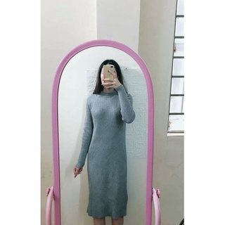 VÁY LEN HÀn dáng dài