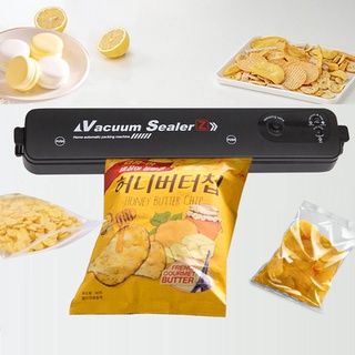 Máy hút chân không thực phẩm Vacuum Sealer - Tặng 10 túi hút dùng cho gia đình hút siêu khỏe hết khí [Bảo hành 1 Năm]