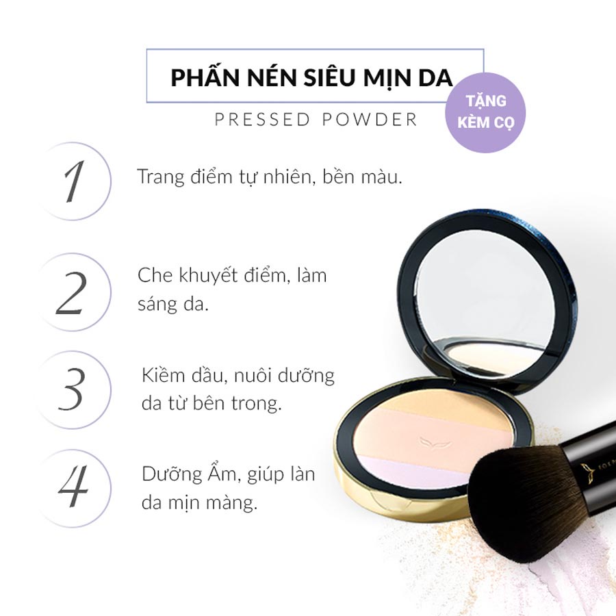 FOX Phấn Nén Siêu Mịn Da - AK 01CB (12g)