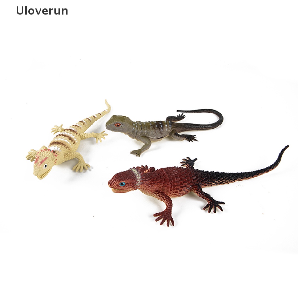 Uloverun Mô Hình Đồ Chơi Thằn Lằn Bằng Cao Su Mềm