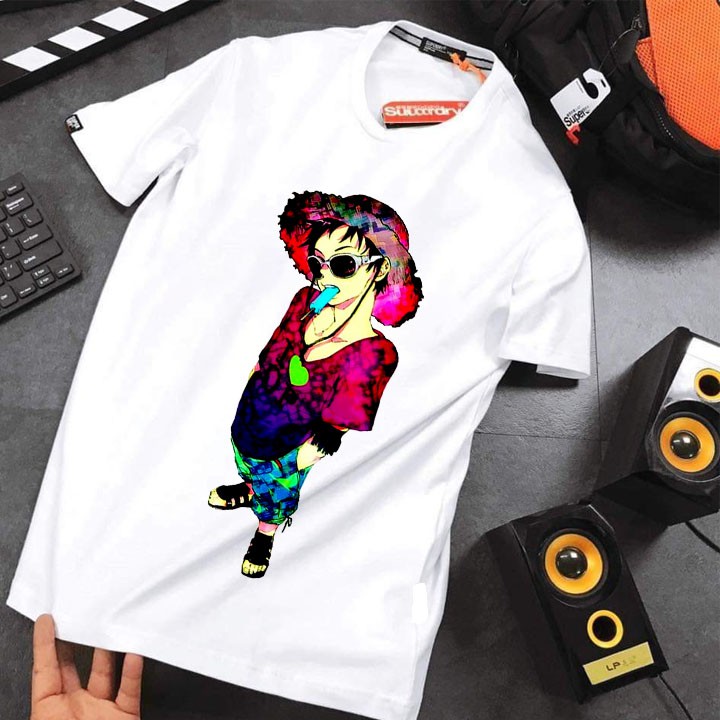 BST Luffy thun Cotton áo thun nam , áo phông nam - nữ Tay ngắn cổ tròn | BigBuy360 - bigbuy360.vn
