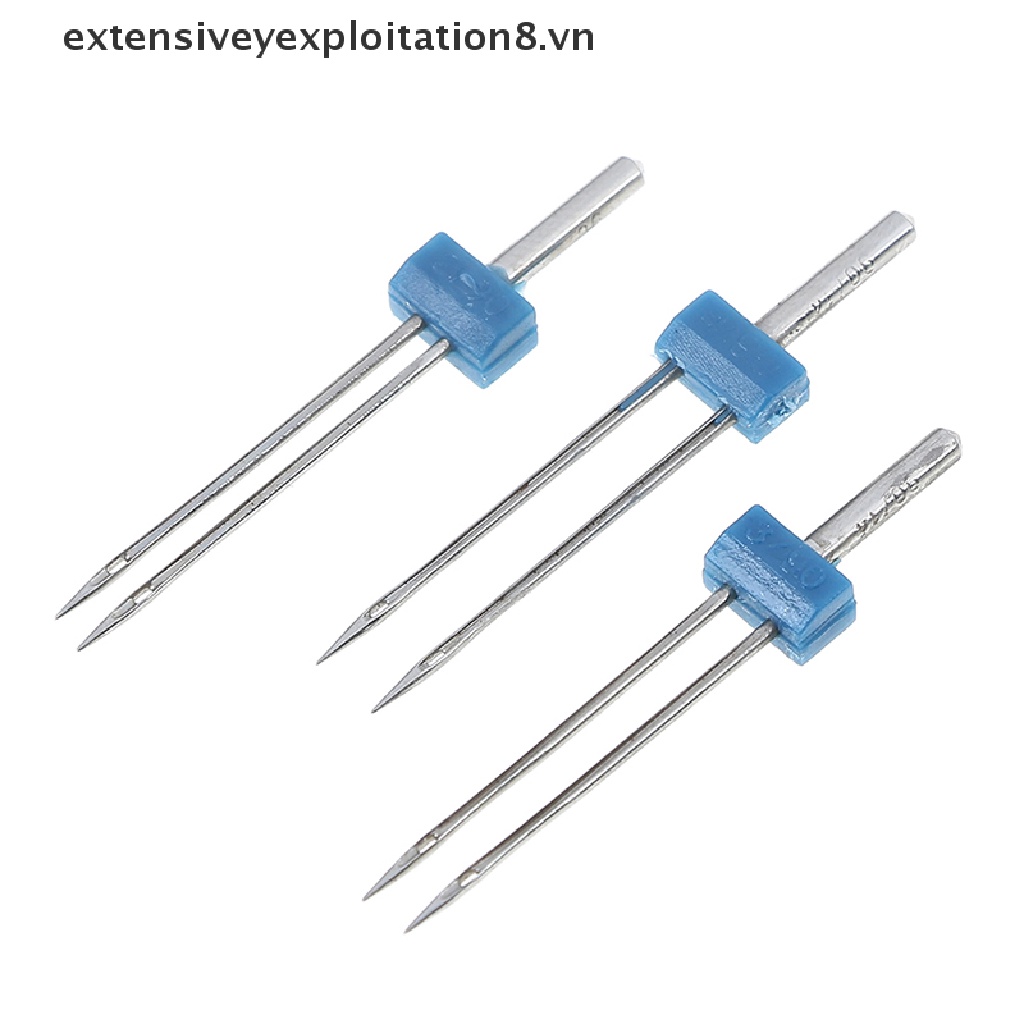 【extensive】 Groove Pintuck Foot With 3 Sizes Double Twin s Pin Set for Brother Sewing 【vn】