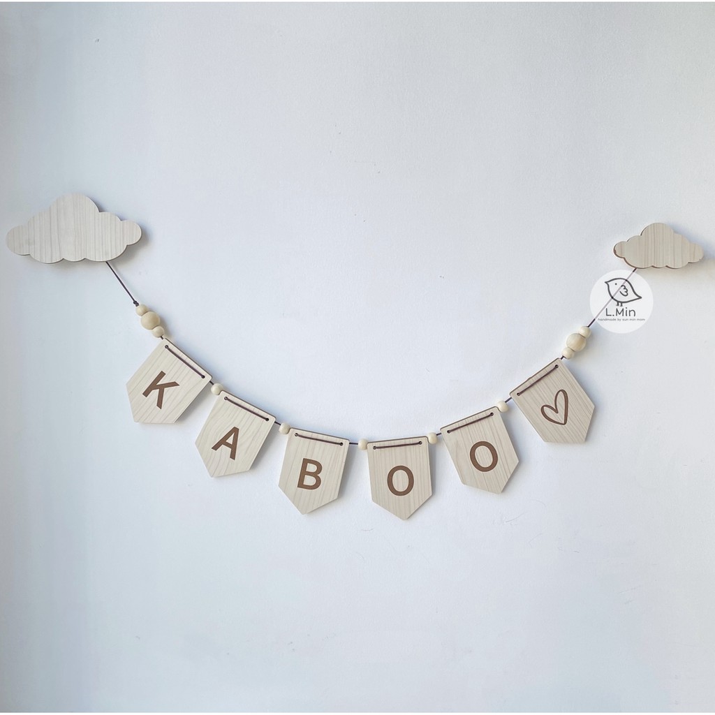 CỜ GỖ IN TÊN BÉ BY L.MIN