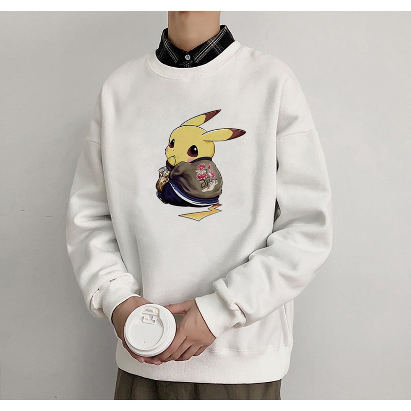 Miếng dán ủi truyền nhiệt offset trang trí áo quần hình PIKACHU 04