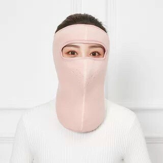 sp486 Khẩu trang lót nỉ che kín cổ chống tia uv