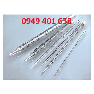 ống hút thẳng hay pipet thẳng các cỡ 1 cái