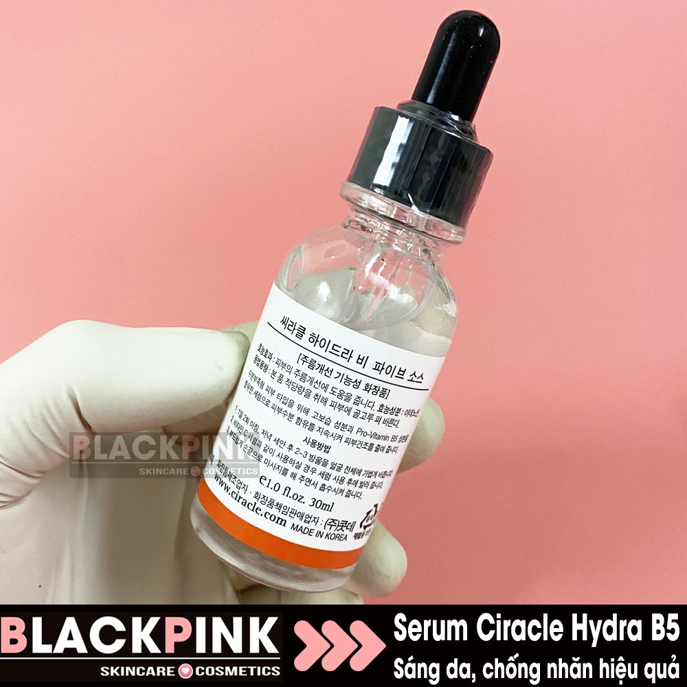 Tinh Chất Dưỡng Da Ciracle Hydra B5 Source Wrinkle B5 - Sáng da và chống nhăn hiệu quả