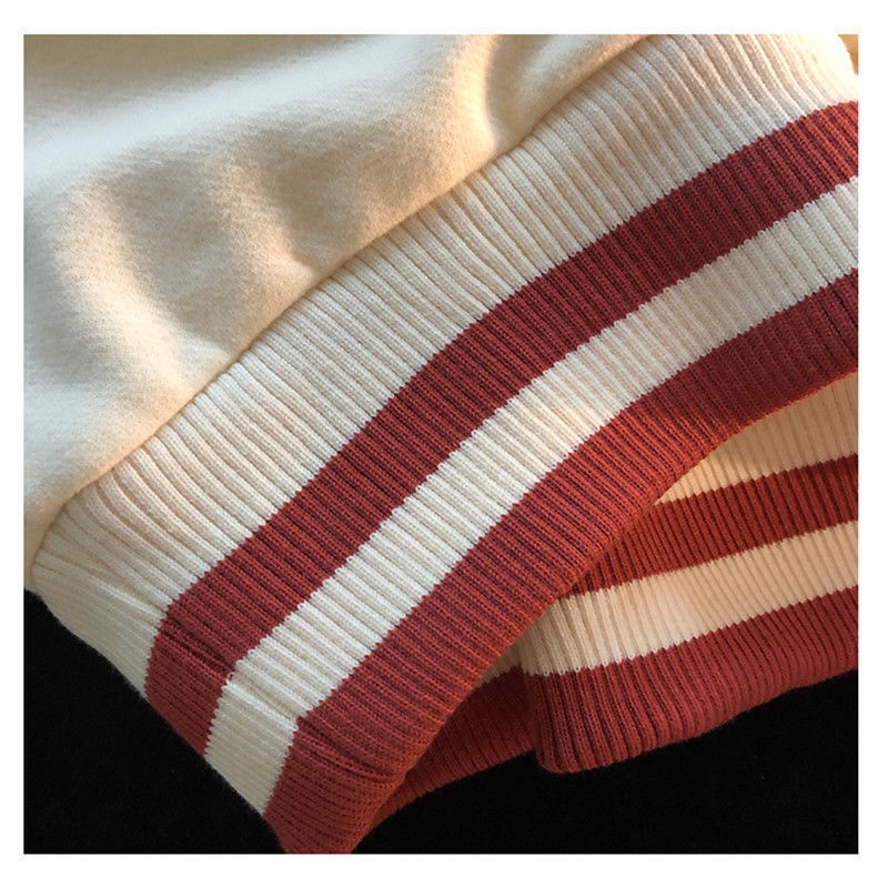 Áo Sweater Dáng Rộng Cỡ Lớn In Hình Gấu Dễ Thương Cho Nam Và Nữ