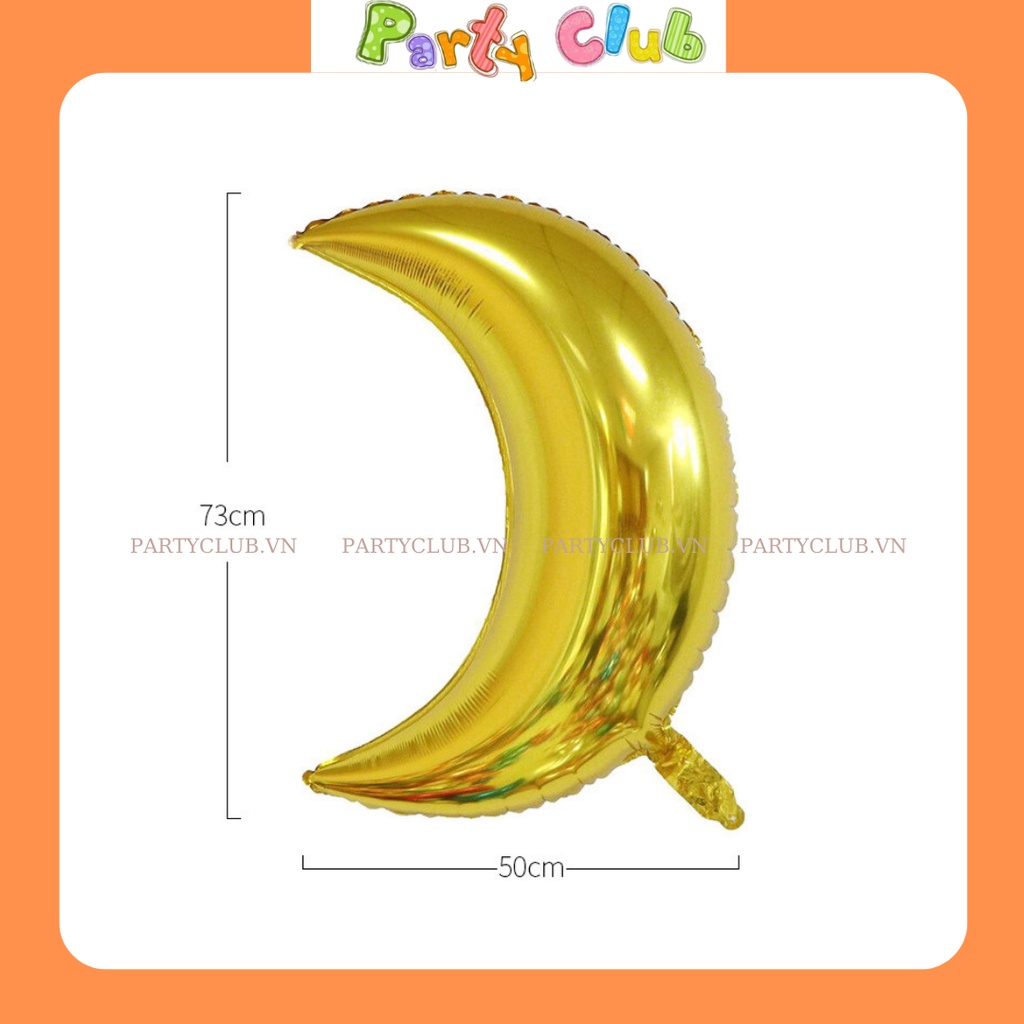 Bóng trăng khuyết size 70 cm trang trí sinh nhật