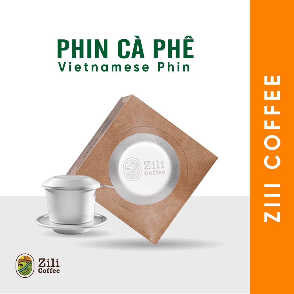 Phin Pha Cà Phê Nhôm Cao Cấp, Kích Thước Chuẩn, Bền Đẹp, Sang Trọng ZILI COFFEE