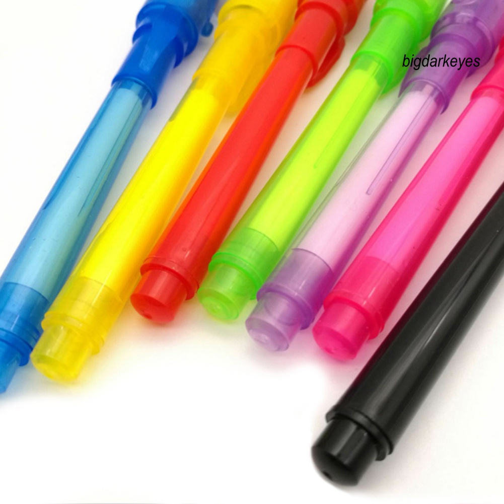 Bút Mực Tàng Hình Có Đèn UV Độc Đáo Tiện Dụng Cho Học Sinh