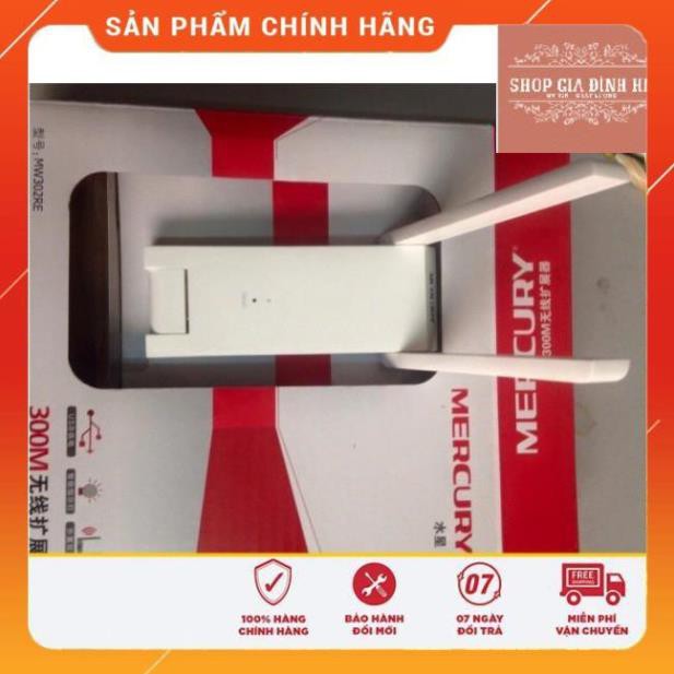 [NEW]  [giảm 50%]Kích wifi 2 râu mercury ăngten 300Mbps