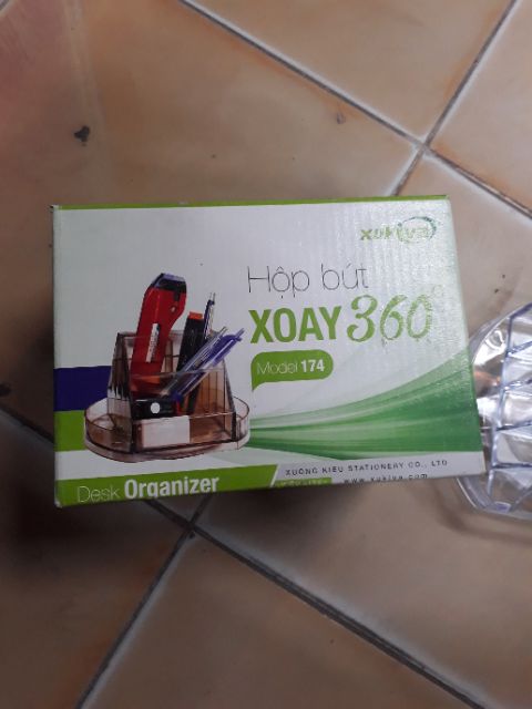 Hộp cắm bút xoay Xukiva