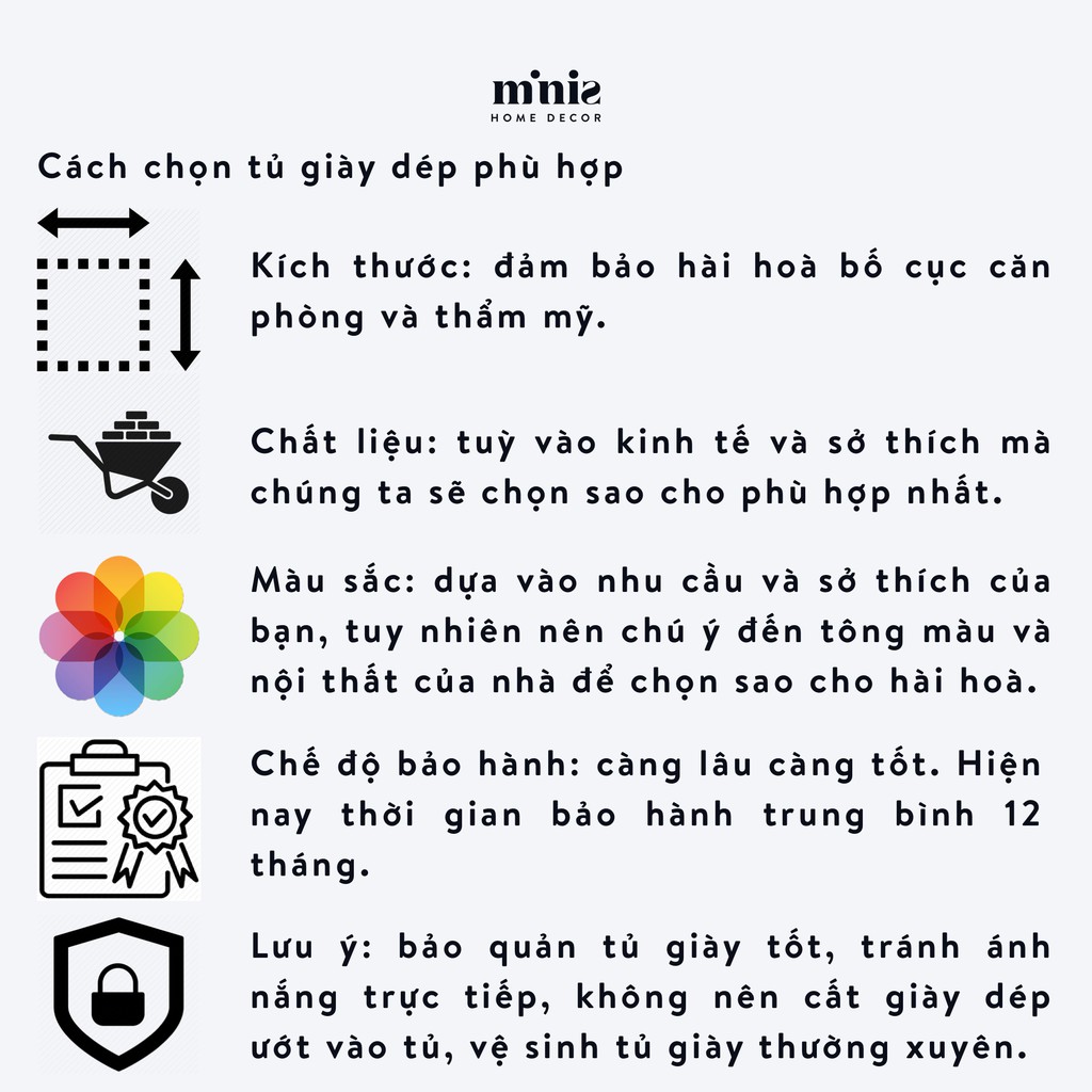 Tủ Giày Thông Minh Minis 2 Tầng Hiện Đại