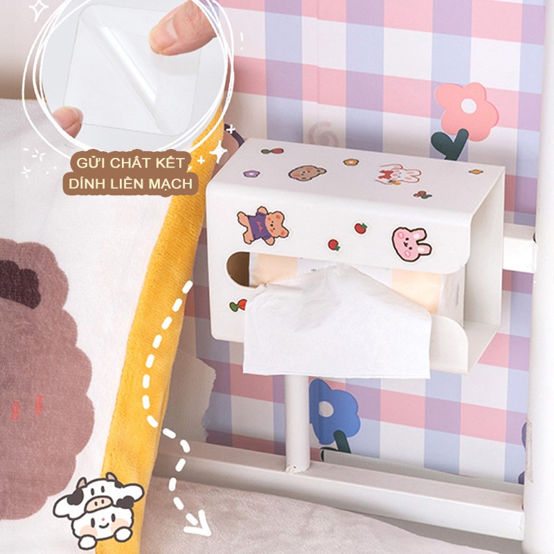 Hộp Đựng Lấy Khăn Giấy Gắn Tường Tiện Dụng