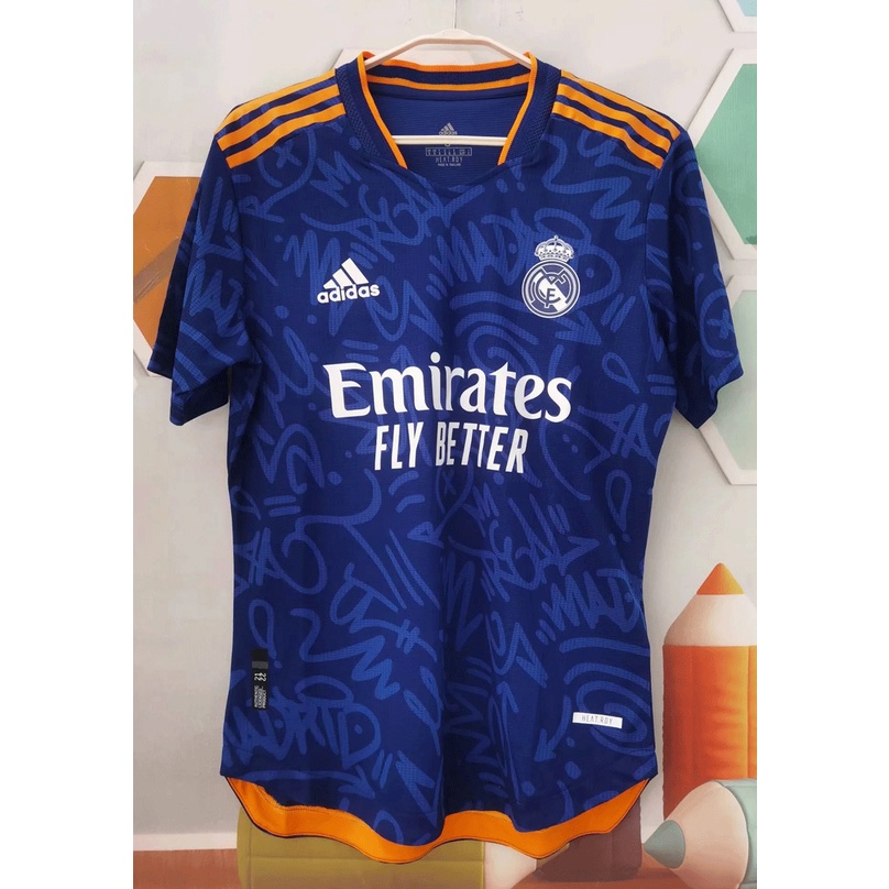 Áo Thun Bóng Đá Câu Lạc Bộ Real Madrid Sân Nhà 2021 2022