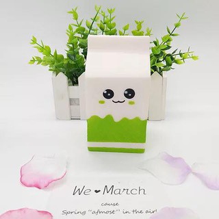 màu vàng hộp sữa squishy đồ xae stress