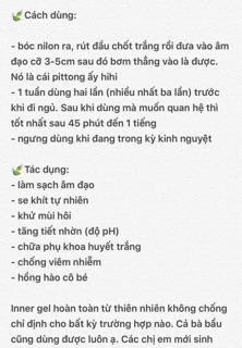Inner Gel Se Khít Vùng Kín