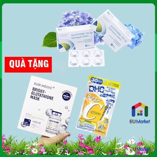 Viên ngậm trắng da Glutathione 100mg nhập khẩu Italy