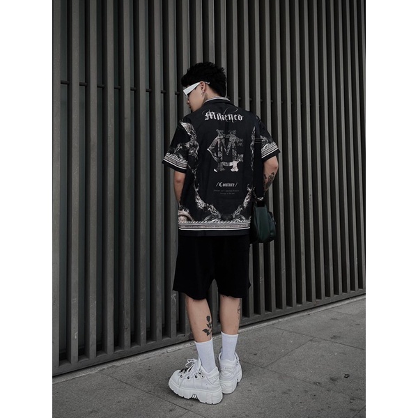 Áo sơ mi nam MIKENCO FLAME SHIRT