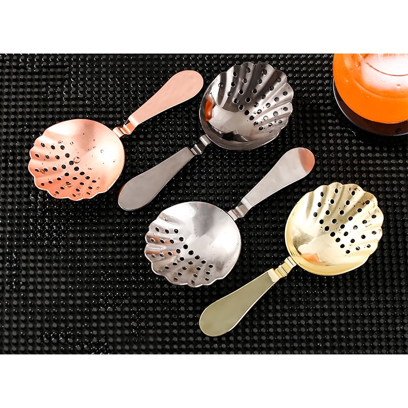 [Dụng Cụ Pha Chế]Julep Strainer - Lược Đá Sò - Dụng Cụ Bartender