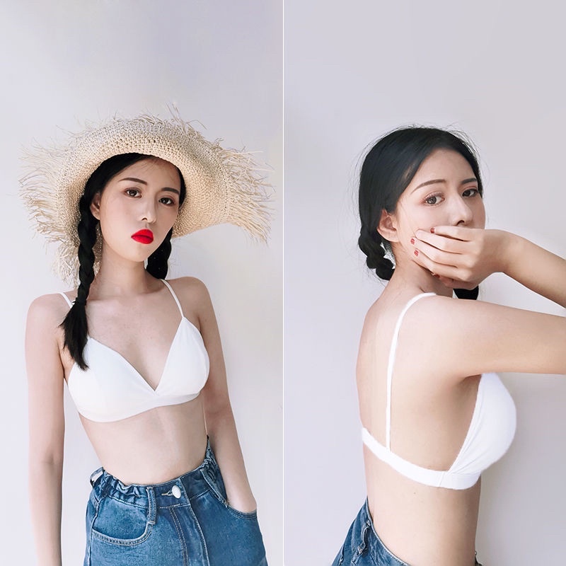 Áo bra nữ áo lót len tăm lưng nâng ngực dây nhỏ điệu đà freesize PASANA0077