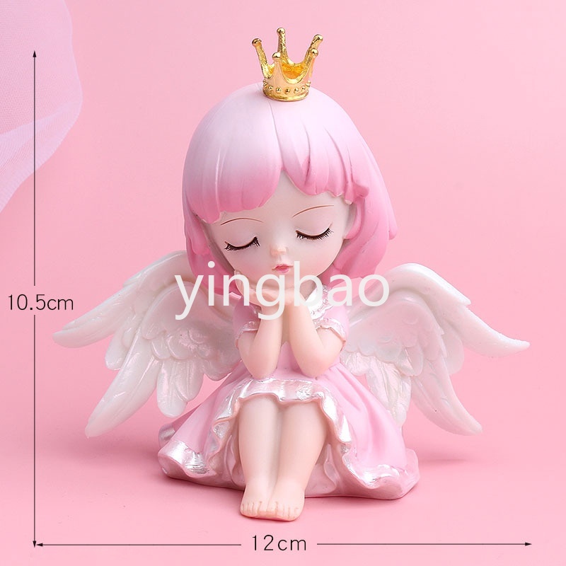 Búp Bê Công Chúa Xinh Xắn Trang Trí Bánh Kem