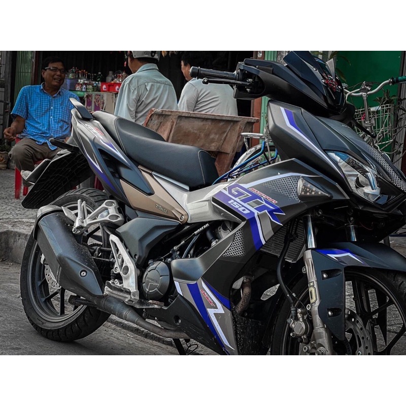 Tem Rời Winner X đen xanh hayabusa
